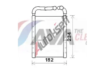 AVA QUALITY COOLING Vmnk tepla vnitnho vytpn AVA HY6356, HY6356