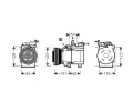 Kompresor klimatizace AVA QUALITY COOLING ‐ AVA HYAK123