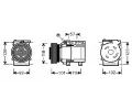 Kompresor klimatizace AVA QUALITY COOLING ‐ AVA HYAK209