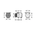 Kompresor klimatizace AVA QUALITY COOLING ‐ AVA HYAK222