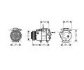 Kompresor klimatizace AVA QUALITY COOLING ‐ AVA HYAK237