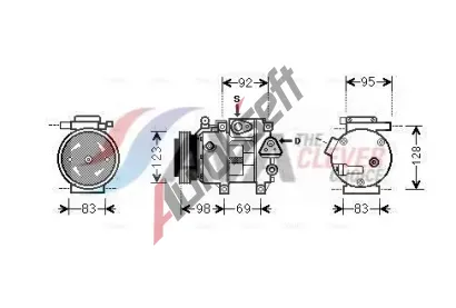 AVA Clever Choice Kompresor klimatizace ** CLEVER FIT ** AVA HYAK239, HYAK239
