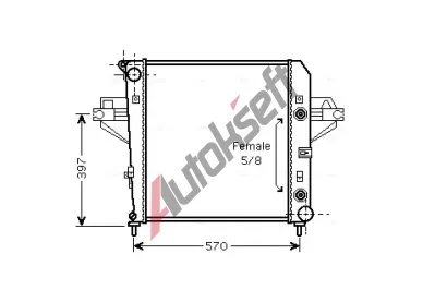 AVA QUALITY COOLING Chladi vody AVA JE2043, JE2043