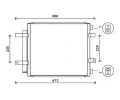 Kondenztor klimatizace AVA QUALITY COOLING ‐ AVA JR5053D