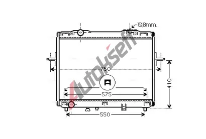 AVA QUALITY COOLING Chladi� vody AVA KA2069, KA2069