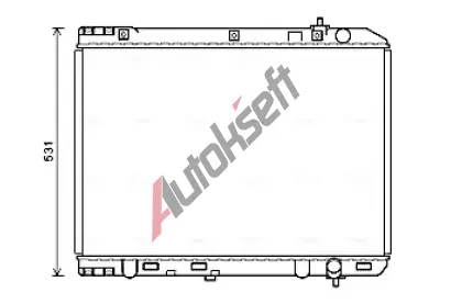 AVA QUALITY COOLING Chladi vody AVA KA2246, KA2246