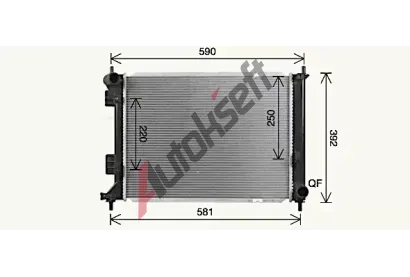 AVA QUALITY COOLING Chladi vody AVA KA2328, KA2328