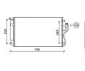 Kondenztor klimatizace AVA QUALITY COOLING ‐ AVA KA5153D