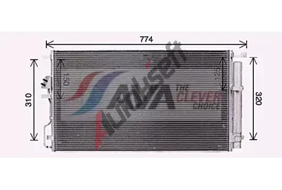 AVA QUALITY COOLING Kondenzátor klimatizace ** CLEVER FIT ** AVA KA5301D, KA5301D AVA QUALITY COOLING Kondenzátor klimatizace ** CLEVER FIT ** AVA KA5301D, KA5301D