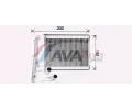 AVA QUALITY COOLING V�m�n�k tepla vnit�n�ho vyt�p�n� AVA KA6306, KA6306