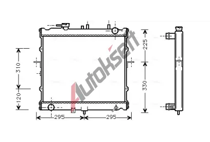 AVA QUALITY COOLING Chladi vody AVA KAA2022, KAA2022