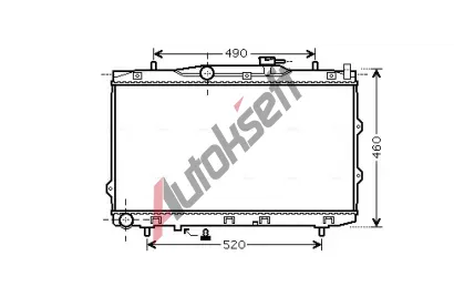 AVA QUALITY COOLING Chladi vody AVA KAA2074, KAA2074