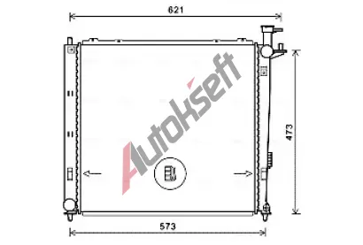 AVA QUALITY COOLING Chladi vody AVA KAA2272, KAA2272