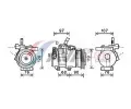Kompresor klimatizace AVA QUALITY COOLING ‐ AVA KAAK161