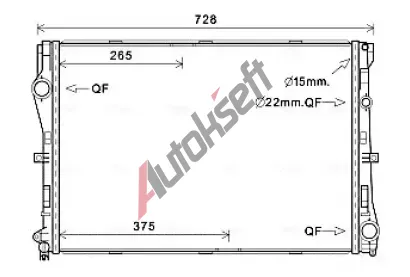 AVA QUALITY COOLING Chladi vody AVA MS2679, MS2679