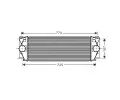 AVA QUALITY COOLING Chladi vzduchu intercooler ‐ AVA MS4396