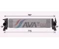 AVA Clever Choice Chladič vzduchu intercooler AVA MS4720, MS4720