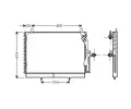 Kondenztor klimatizace AVA QUALITY COOLING ‐ AVA MS5161