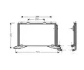 Kondenztor klimatizace AVA QUALITY COOLING ‐ AVA MS5222