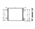 Kondenztor klimatizace AVA QUALITY COOLING ‐ AVA MS5377