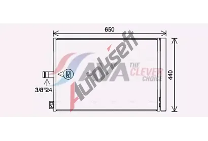 AVA QUALITY COOLING Kondenztor klimatizace ** CLEVER FIT ** AVA MS5700D, MS5700D