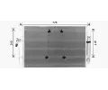 Kondenztor klimatizace AVA QUALITY COOLING ‐ AVA MS5724D