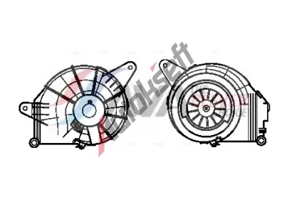 AVA QUALITY COOLING Vnit�n� ventil�tor AVA MS8631, MS8631