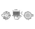 Vnitn ventiltor AVA QUALITY COOLING ‐ AVA MS8648
