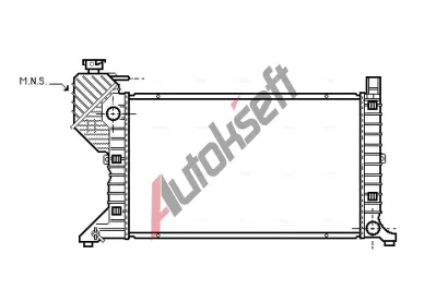 AVA QUALITY COOLING Chladi vody AVA MSA2183, MSA2183