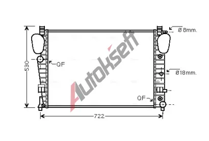 AVA QUALITY COOLING Chladi vody AVA MSA2309, MSA2309