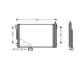 Kondenztor klimatizace AVA QUALITY COOLING ‐ AVA MSA5200D