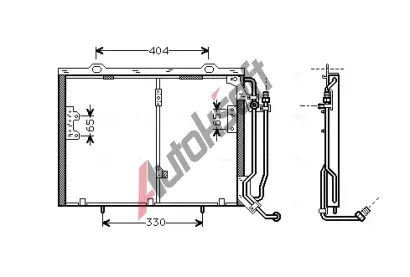 AVA Clever Choice Kondenz�tor klimatizace AVA MSA5245, MSA5245