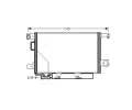 Kondenztor klimatizace AVA QUALITY COOLING ‐ AVA MSA5435D