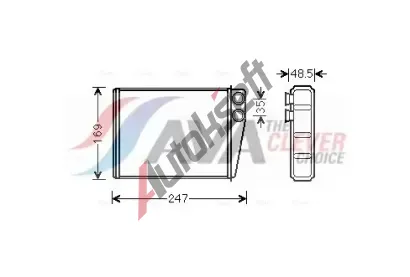 AVA QUALITY COOLING V�m�n�k tepla vnit�n�ho vyt�p�n� AVA MSA6673, MSA6673