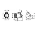 Kompresor klimatizace AVA QUALITY COOLING ‐ AVA MSAK431