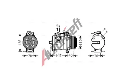 AVA QUALITY COOLING Kompresor klimatizace AVA MSAK530, MSAK530