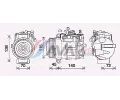 Kompresor klimatizace&nbsp;AVA Clever Choice&nbsp;&dash;&nbsp;AVA MSAK710