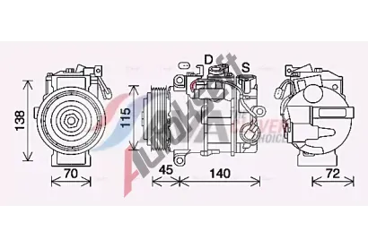 AVA Clever Choice Kompresor klimatizace ** CLEVER FIT ** AVA MSAK710, MSAK710