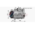 AVA Clever Choice Kompresor klimatizace ** CLEVER FIT ** AVA MSAK748, MSAK748