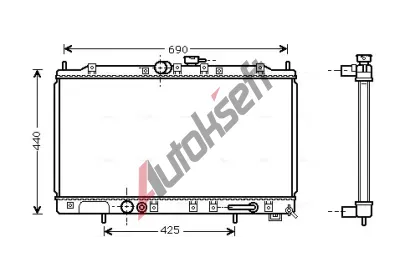 AVA QUALITY COOLING Chladič vody AVA MT2123, MT2123 AVA QUALITY COOLING Chladič vody AVA MT2123, MT2123