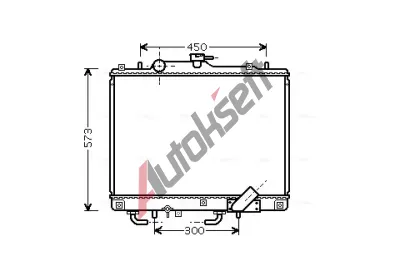 AVA QUALITY COOLING Chladi vody AVA MT2156, MT2156