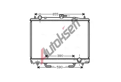 AVA QUALITY COOLING Chladi vody AVA MT2170, MT2170