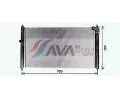 AVA QUALITY COOLING Chladi vody ** CLEVER FIT ** AVA MT2274, MT2274