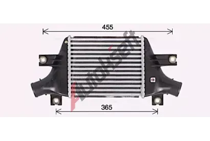 AVA QUALITY COOLING Chladi vzduchu intercooler AVA MT4273, MT4273