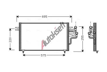 AVA Clever Choice Kondenz�tor klimatizace AVA MT5119, MT5119