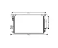 Kondenztor klimatizace AVA QUALITY COOLING ‐ AVA MT5210D