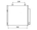Kondenztor klimatizace AVA QUALITY COOLING ‐ AVA MT5251D