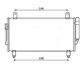 Kondenztor klimatizace AVA QUALITY COOLING ‐ AVA MT5252D