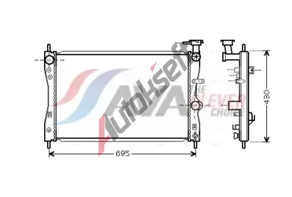 AVA QUALITY COOLING Chladi� vody ** CLEVER FIT ** AVA MTA2172, MTA2172