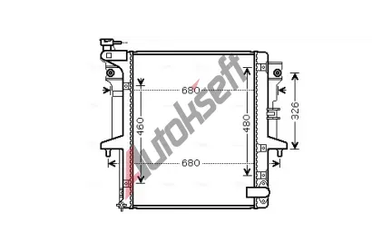 AVA QUALITY COOLING Chladi� vody AVA MTA2202, MTA2202